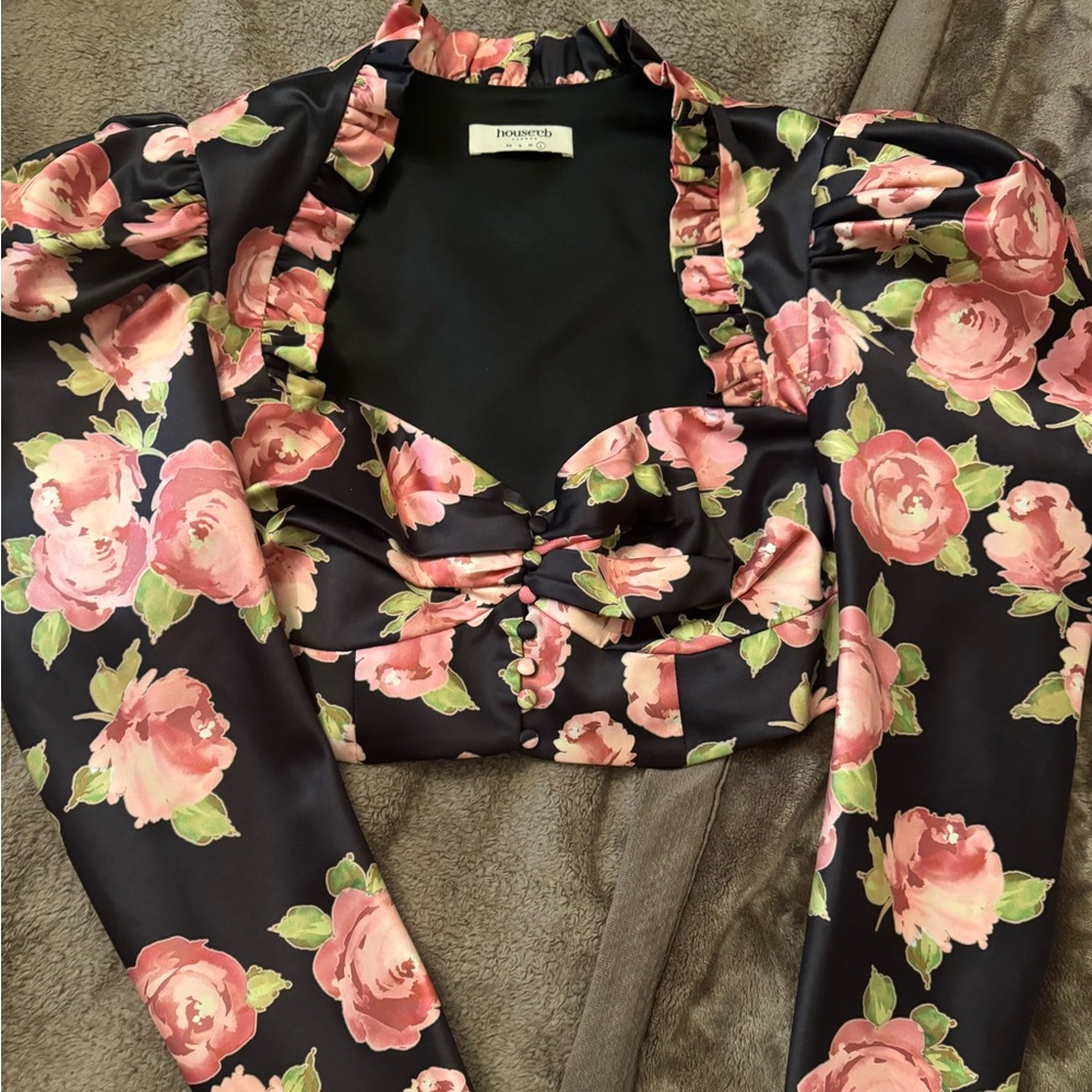 Satin luxury top